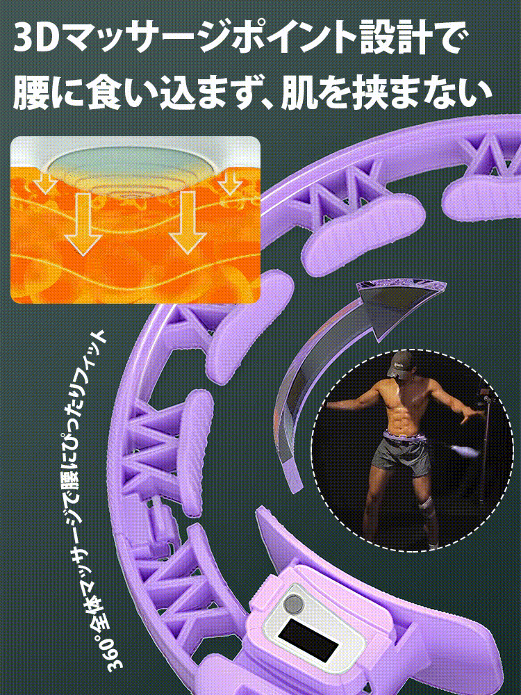 Hula hoop with counting function